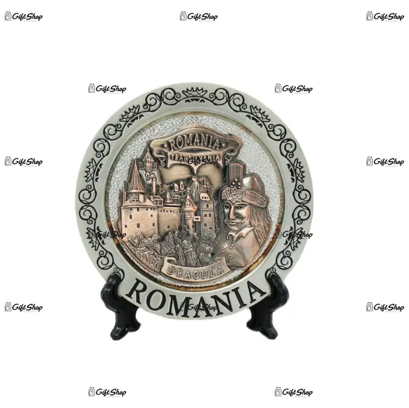 Castelul bran, romania, ornament din metal cu suport, model a